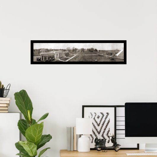 University of Virginia Photo 1911 Poster (Thuiskantoor)