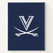 University of Virginia Sabel Notitieboek (Achterkant)