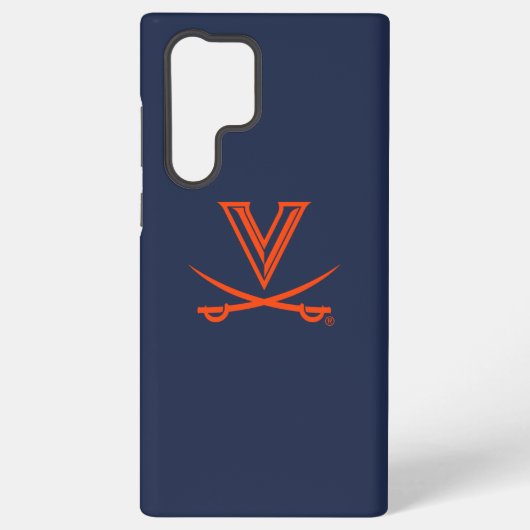 University of Virginia Sabel Samsung Galaxy Hoesje (Achterkant)