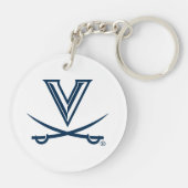 University of Virginia Sabel Sleutelhanger (Achterkant)
