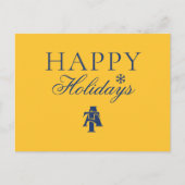 University van North Carolina A&T State | Een logo Feestdagenkaart (Voorkant)