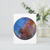 universum briefkaart (Staand voorkant)