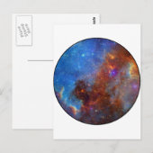 universum briefkaart (Voorkant / Achterkant)