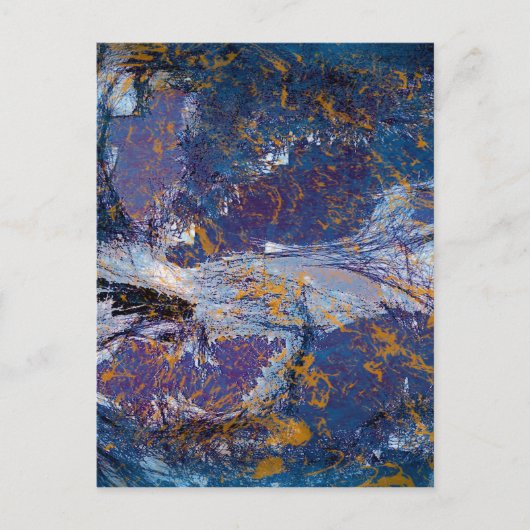 universum briefkaart (Voorkant)