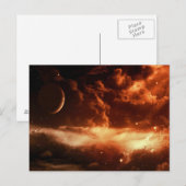 universum briefkaart (Voorkant / Achterkant)