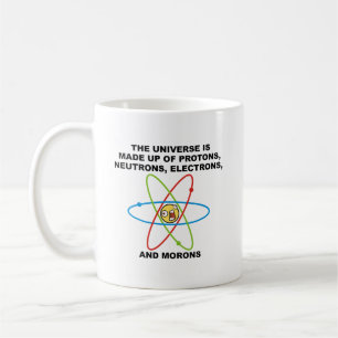 Universum Dwaas Komische Mok