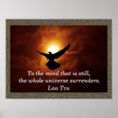 Universum geeft zich over - kunstprint poster (Voorkant)