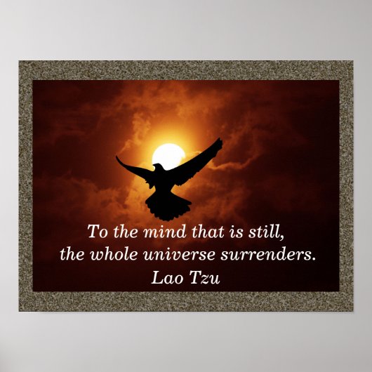 Universum geeft zich over - kunstprint poster (Voorkant)