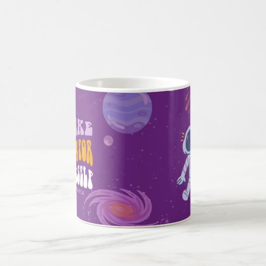 Universum-geïnspireerde en Astronaut Mok (Center)