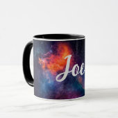 Universum-geïnspireerde keramische Mok (Voorkant links)