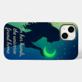 Universum in haar - Inspirerend hemelse Case-Mate iPhone Case (Achterkant (horizontaal))