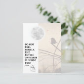 Universum in jou briefkaart (Staand voorkant)