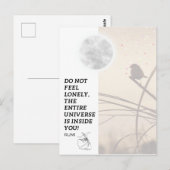 Universum in jou briefkaart (Voorkant / Achterkant)