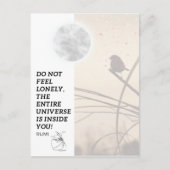 Universum in jou briefkaart (Voorkant)