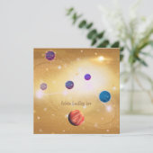 universum kaart (Staand voorkant)