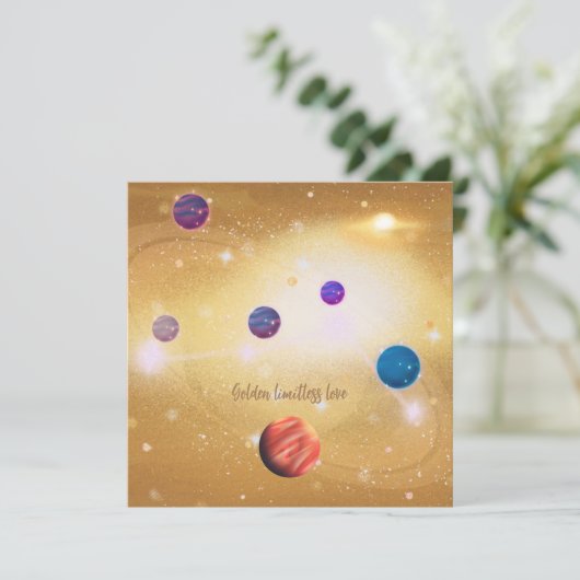 universum kaart (Staand voorkant)