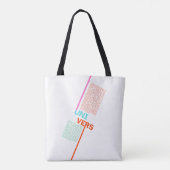 Universum Kerstboom Boodschappentas Tote Bag (Achterkant)