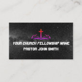 Universum Kosmos Uw Christelijke Kerk Visitekaartje (Voorkant)