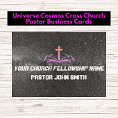 Universum Kosmos Uw Christelijke Kerk Visitekaartje