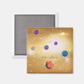 universum magneet (Voorkant / Achterkant)