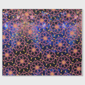 Universum met Mandala Flower Cadeaupapier (Vlak)