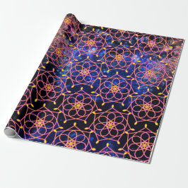 Universum met Mandala Flower Cadeaupapier