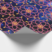 Universum met Mandala Flower Cadeaupapier (Hoek)