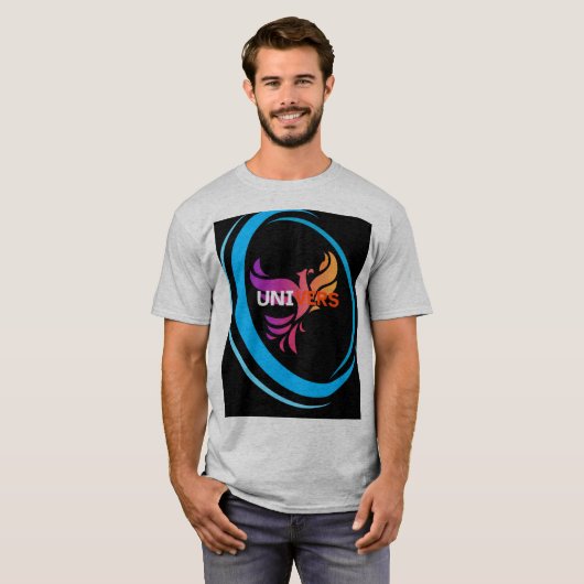Universum Ontwerp het. Druk het af. Draag T-shirt (Voorkant volledig)