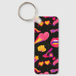 UNIVERSUM ROZE SLEUTELHANGER