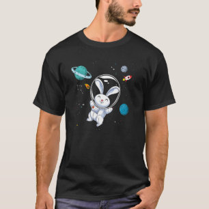 Universum Ruimtevaart Dier Konijn Konijntje Astron T-shirt