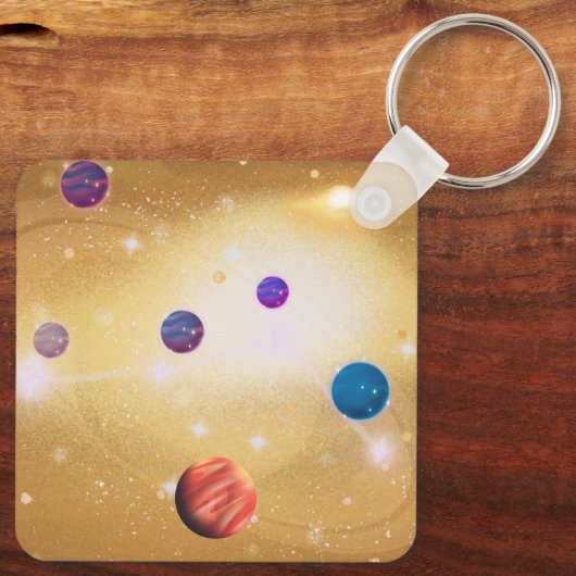 universum sleutelhanger (Achterkant)