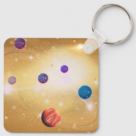 universum sleutelhanger (Achterkant)