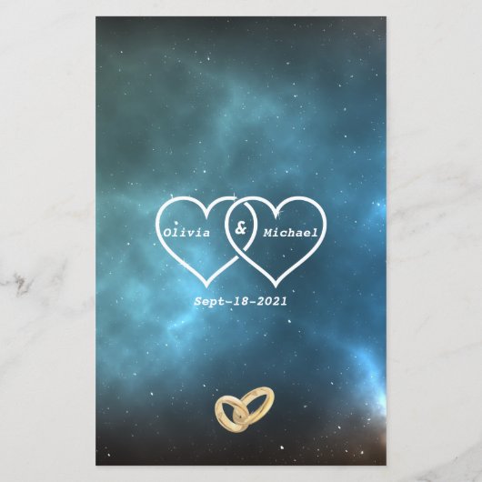 Universum sterren (Achterkant)