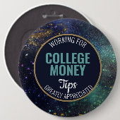 universum | Trappen gewaardeerd | College Money Ronde Button 6,0 Cm (Voorkant /achterkant)