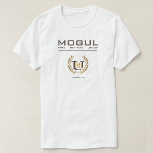 Universum van Hip Hop Mogul Collectie T-Shirt (Design voorkant)