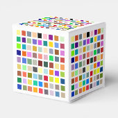 Universum van kleuren, de regenboog & meer - 81 ti bedankdoosjes (Achterkant)