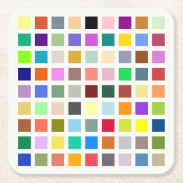 Universum van kleuren, de regenboog & meer - 81 ti kartonnen onderzetters