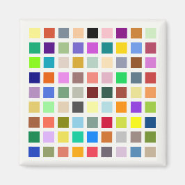 Universum van kleuren, de regenboog & meer - 81 ti magneet