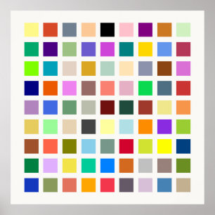 Universum van kleuren, de regenboog & meer - 81 ti poster