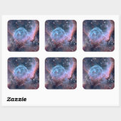 Universum vierkante stickers (Vel)