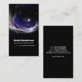 universum visitekaartje (Voorkant / Achterkant)