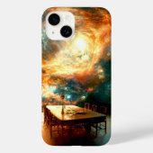 Universum voor het diner Case-Mate iPhone case (Achterkant)
