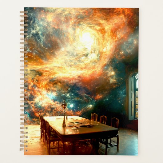 Universum voorbij het diner planner (Voorkant)