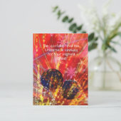 Universum werkt voor jou briefkaart (Staand voorkant)