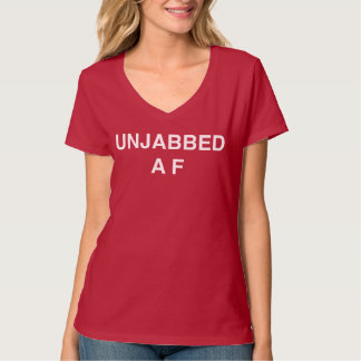 UNJABBED AF V-Neck T-shirt