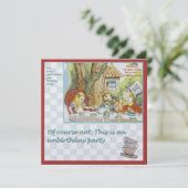 Unjarig feest kaart (Staand voorkant)