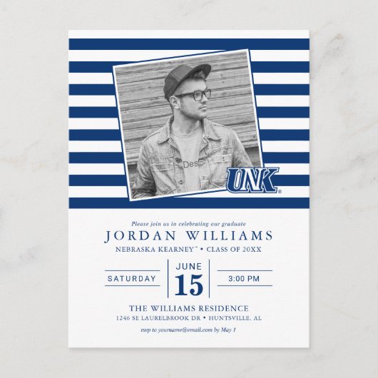 UNK Lopers Afstuderen Aankondigingskaart (Voorkant)