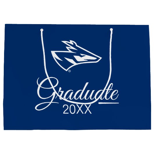 UNK Lopers Afstuderen Groot Cadeauzakje (Achterkant)