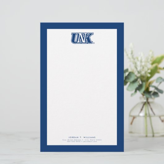 UNK | Universiteit van Nebraska te Kearney Briefpapier (Staand voorkant)
