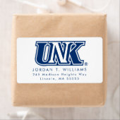 UNK | Universiteit van Nebraska te Kearney Etiket (Insitu)